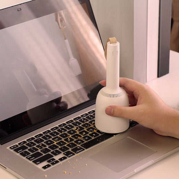 Mini portable desktop vacuum cleaner