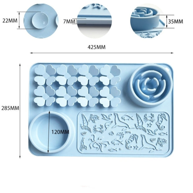 
Silicone Food Grade Dog Bowl