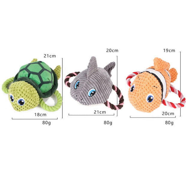 Pet Toys Turtle Shaped Dog Chewing Toys Interactive Pet Toys Pet Pets 